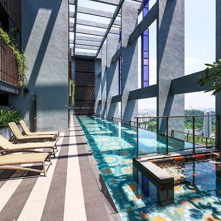 Ferienwohnung Millerz Square By Mykey Kuala Lumpur Exterior foto Sky Pool