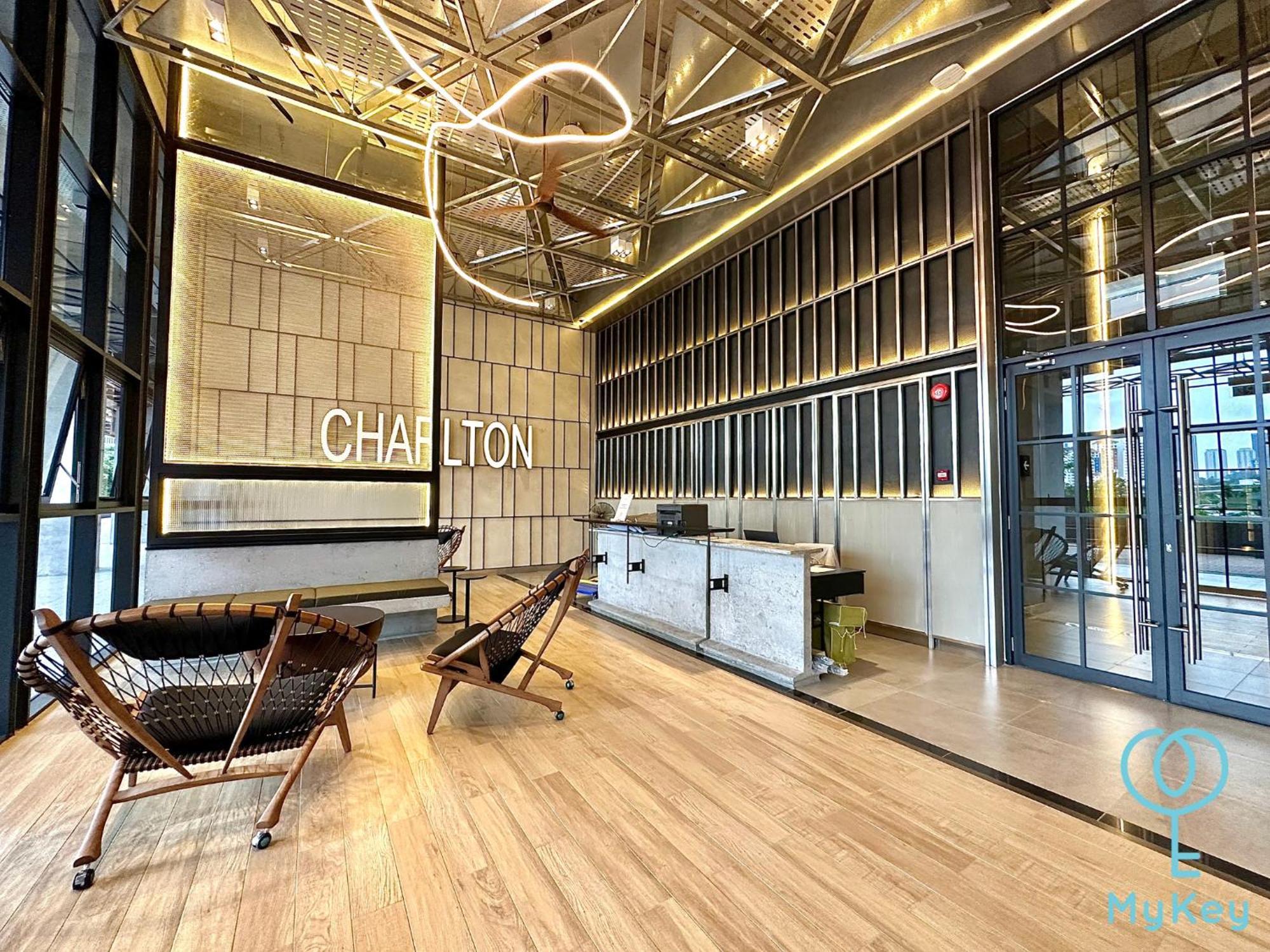 Ferienwohnung Millerz Square By Mykey Kuala Lumpur Exterior foto The lobby of the building