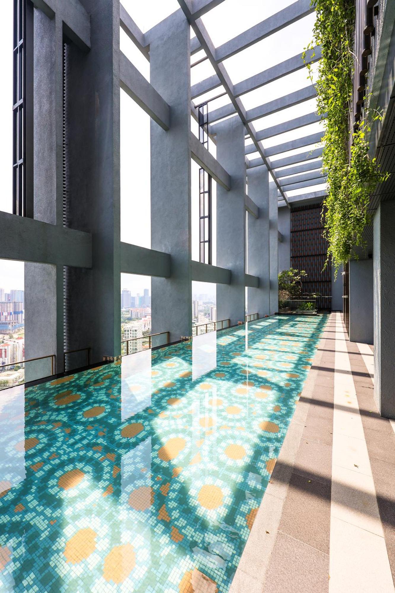 Ferienwohnung Millerz Square By Mykey Kuala Lumpur Exterior foto Sky Pool